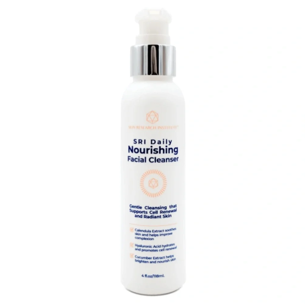 Skin Research Institute SRI Daily Nourishing Facial Cleanser 4 Oz Cell Renewal